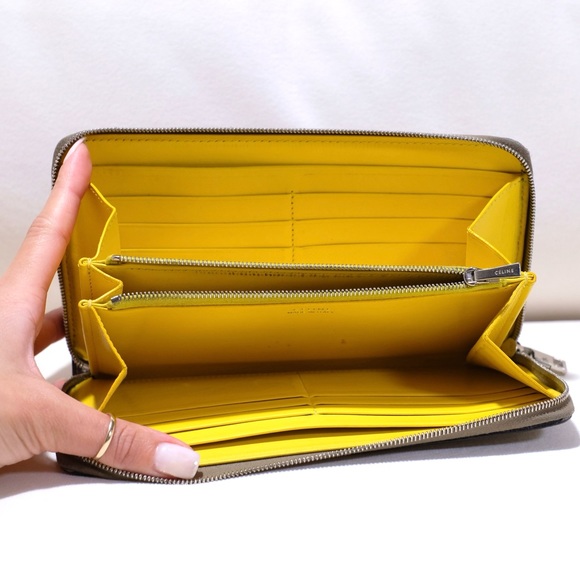 Celine Zippy Wallet - Picture 3 of 10